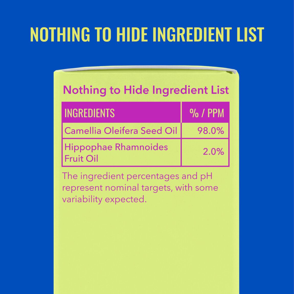 Ultra-Hydrating Facial Oil E7