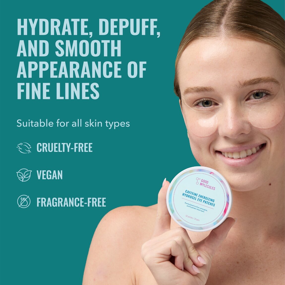 Caffeine Energizing Hydrogel Eye Patches K8
