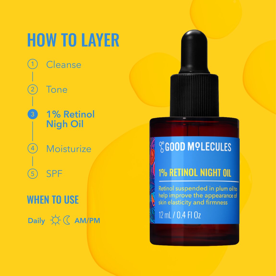 1% Retinol Night Oil F8