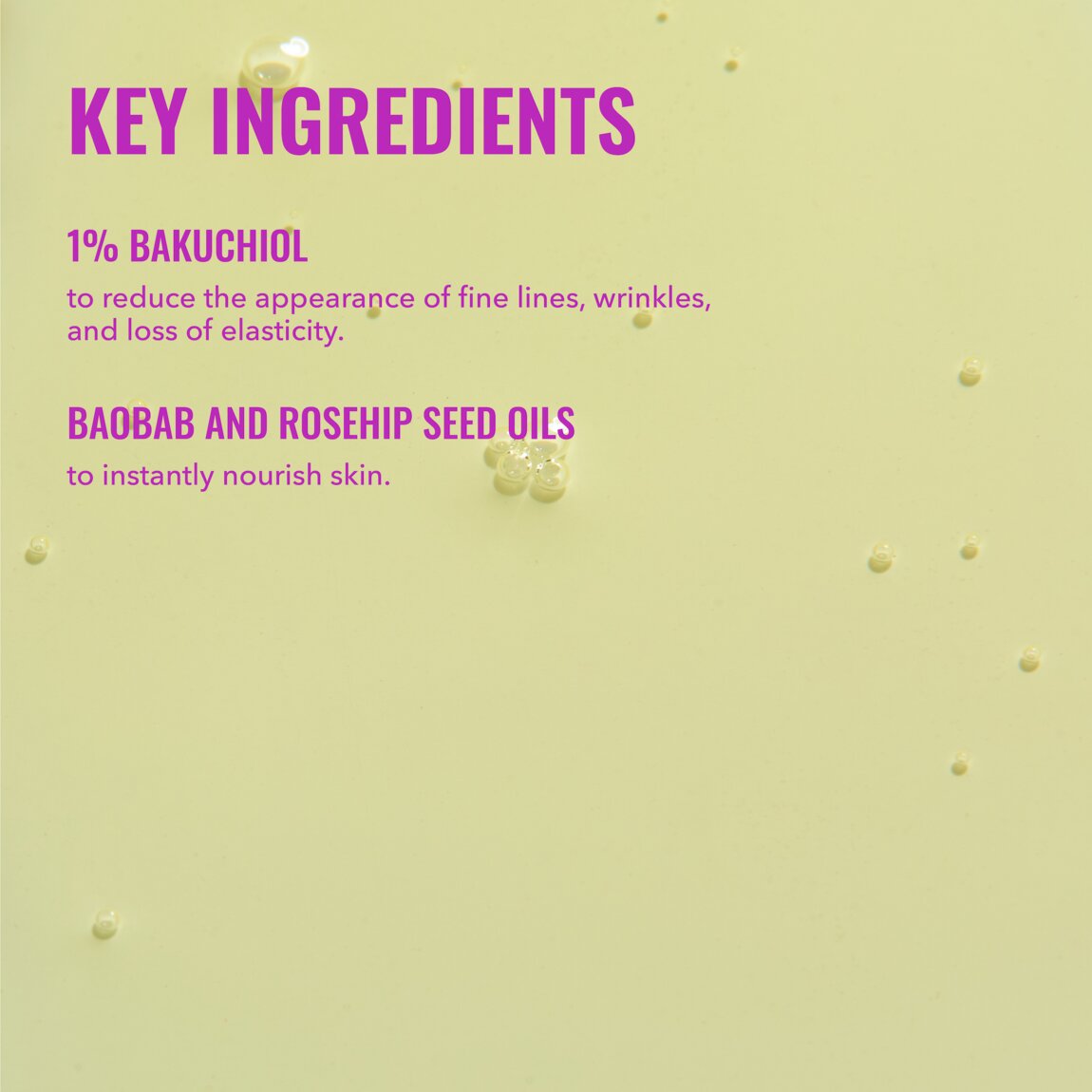 Bakuchiol Oil Blend for Oily Skin E7
