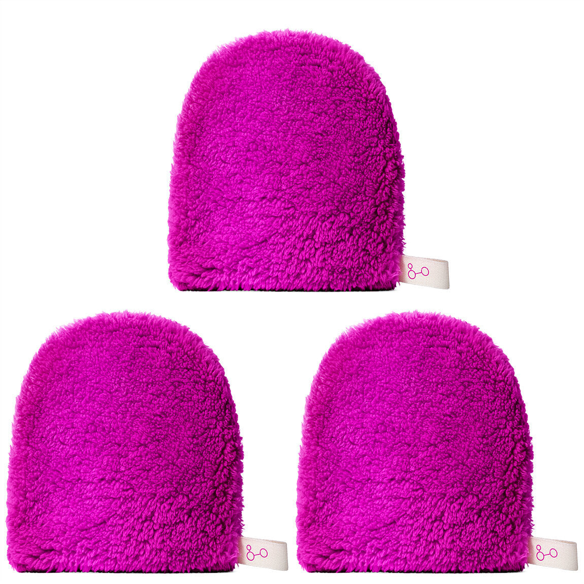 Purple Facial Cleansing Mitt L5