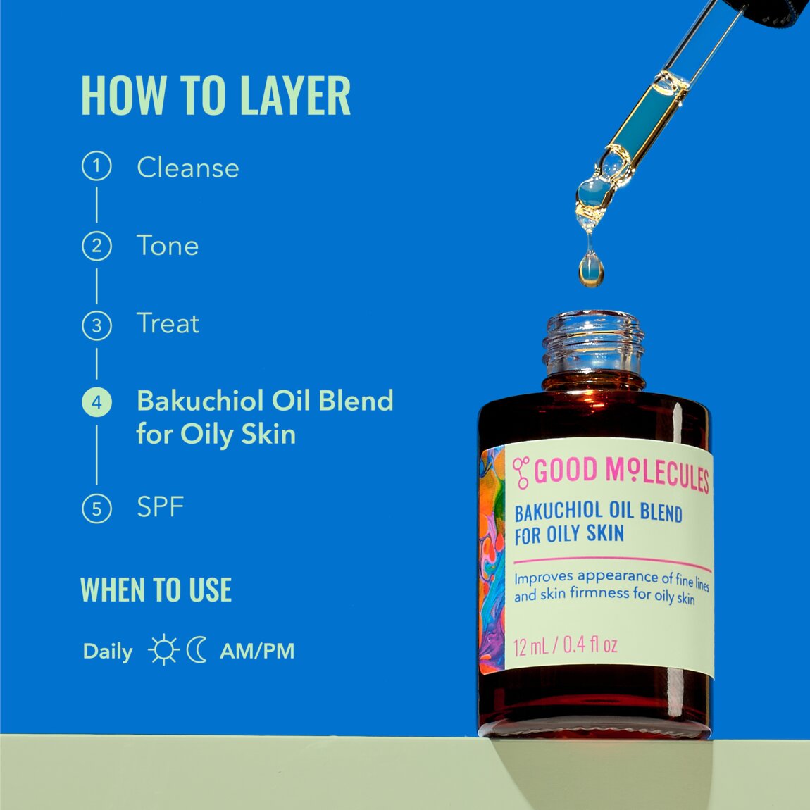 Bakuchiol Oil Blend for Oily Skin E7