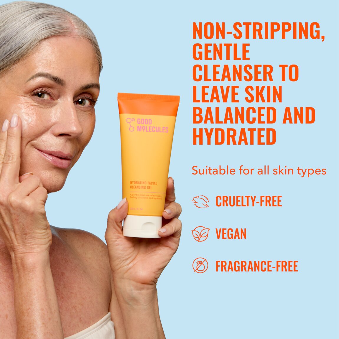 Hydrating Facial Cleansing Gel X8